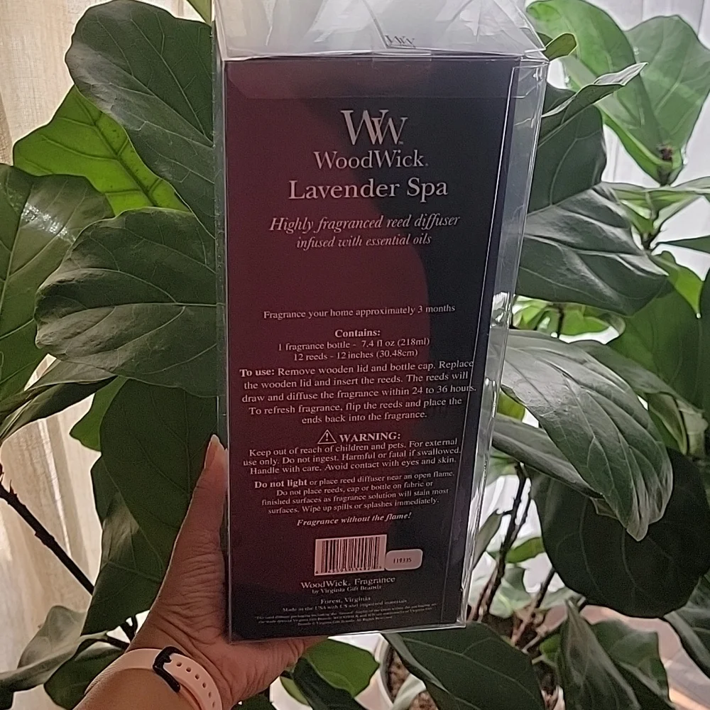 WoodWick Lavender Spa Reed Diffuser